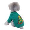 Long-lasting Dog Fleece Clothes Christmas Series Pattern Lovely Thickened Puppy T-shirt Clothes