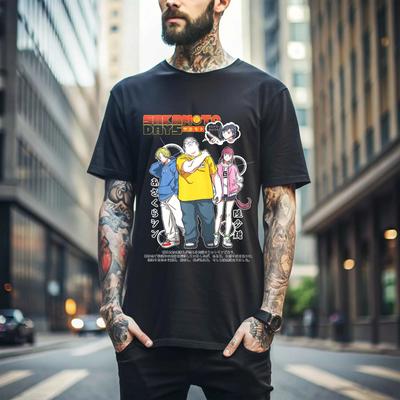 100% Cotton TOPS UNISEX TEES MENS WOMENS Vintage Special Anime Love T-shirt Japanese Shirt Anime T-shirt Manga Gift 437