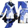 Genshin Impact Cosplay, Focalorus, Freena, and Furus, Full Costume Set with Wig, Adult Costume, Unisex, for School Festivals (Focalorus, Size M)