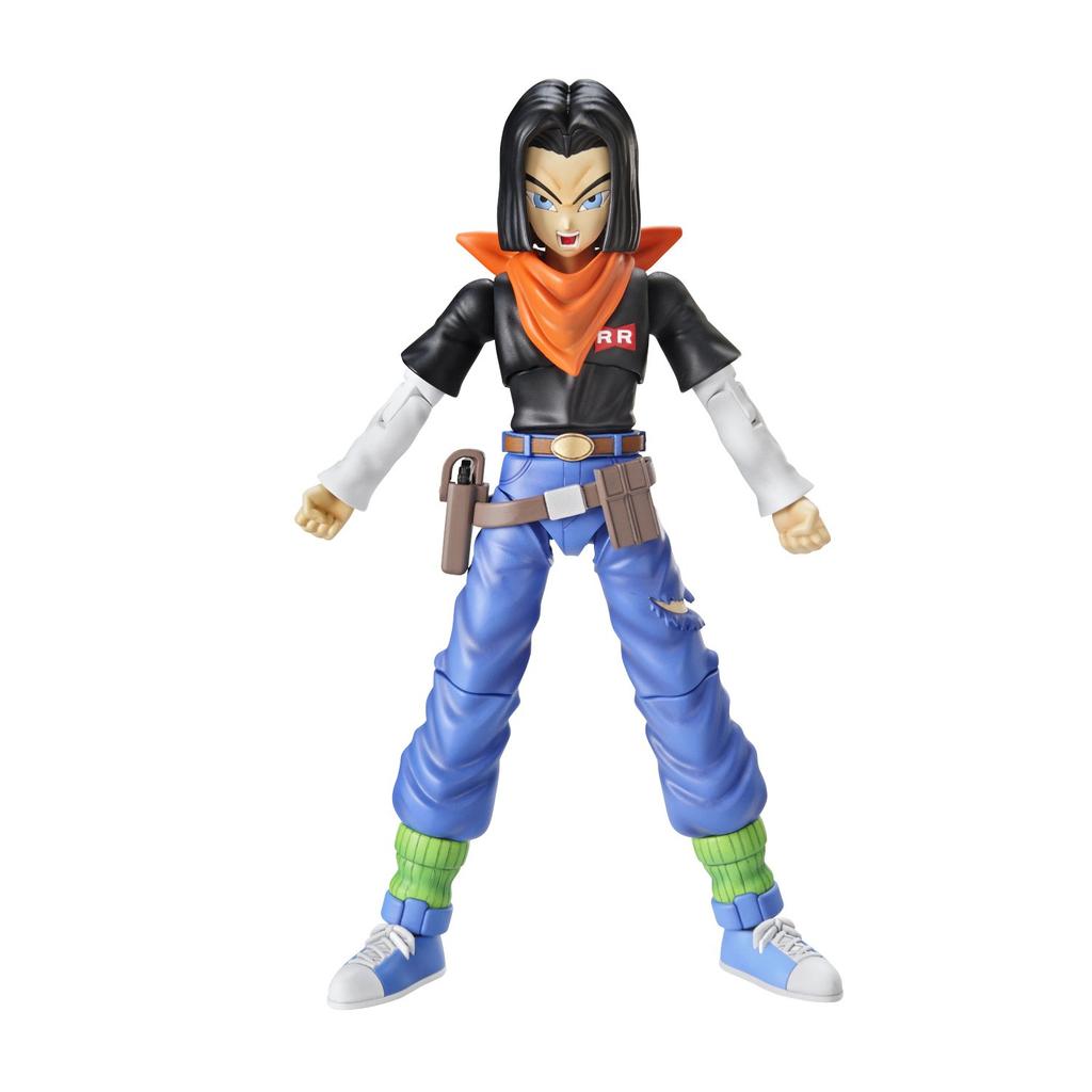 Standard Dragon Ball Android 17 Plastikmodell Figur-rise Farbcodiert