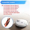 Main Brush And Cover For Xiaomi Mijia STYTJ02YM 3C 2S S10 B106GL S12 T12/Mop 2S/Pro Sweeping Robot Vacuum Cleaner Roller Brush Spare Part