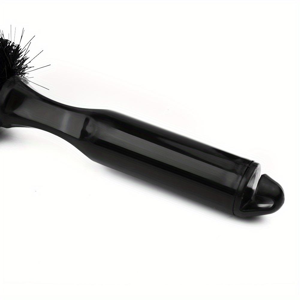 Car Wheel Brush Soft Bristle Tire Steel Ring Detail Cleaning Brush Tyre Alloy Soft Bristle Cleaner Car Washing Supplies Tool