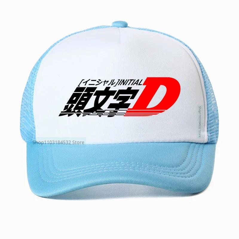 

Anime Drift AE86 Initial D Baseball Cap Summer Casual Unisex R34 Skyline GTR JDM Unisexga Hip hop hat Adjustable Mesh Trucker hats Adjustable