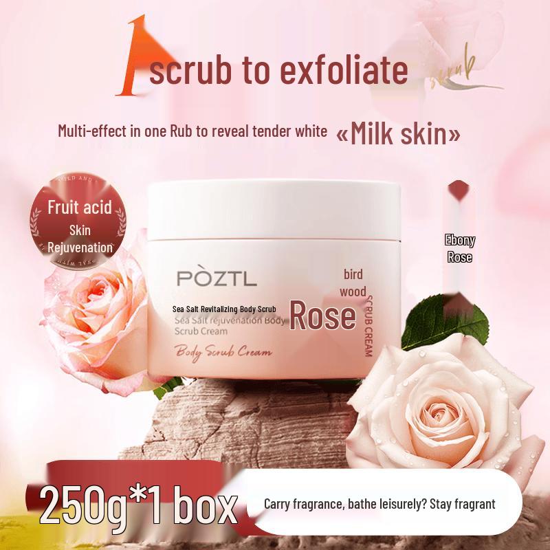 Pozitilan Sea Salt Fruit Acid Body Scrub