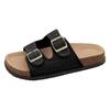 Women'S Flat Strappy Sandals With Stylish And Casual Slip Shoes For Women Sandals Fashion Fashion Sandals For Women Slides