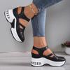 New Summer Closed Toe Women Sandals Fashion Plus Size Casual Shoes New Hollow Out Light Comfortable Platform Sandals Zapatos