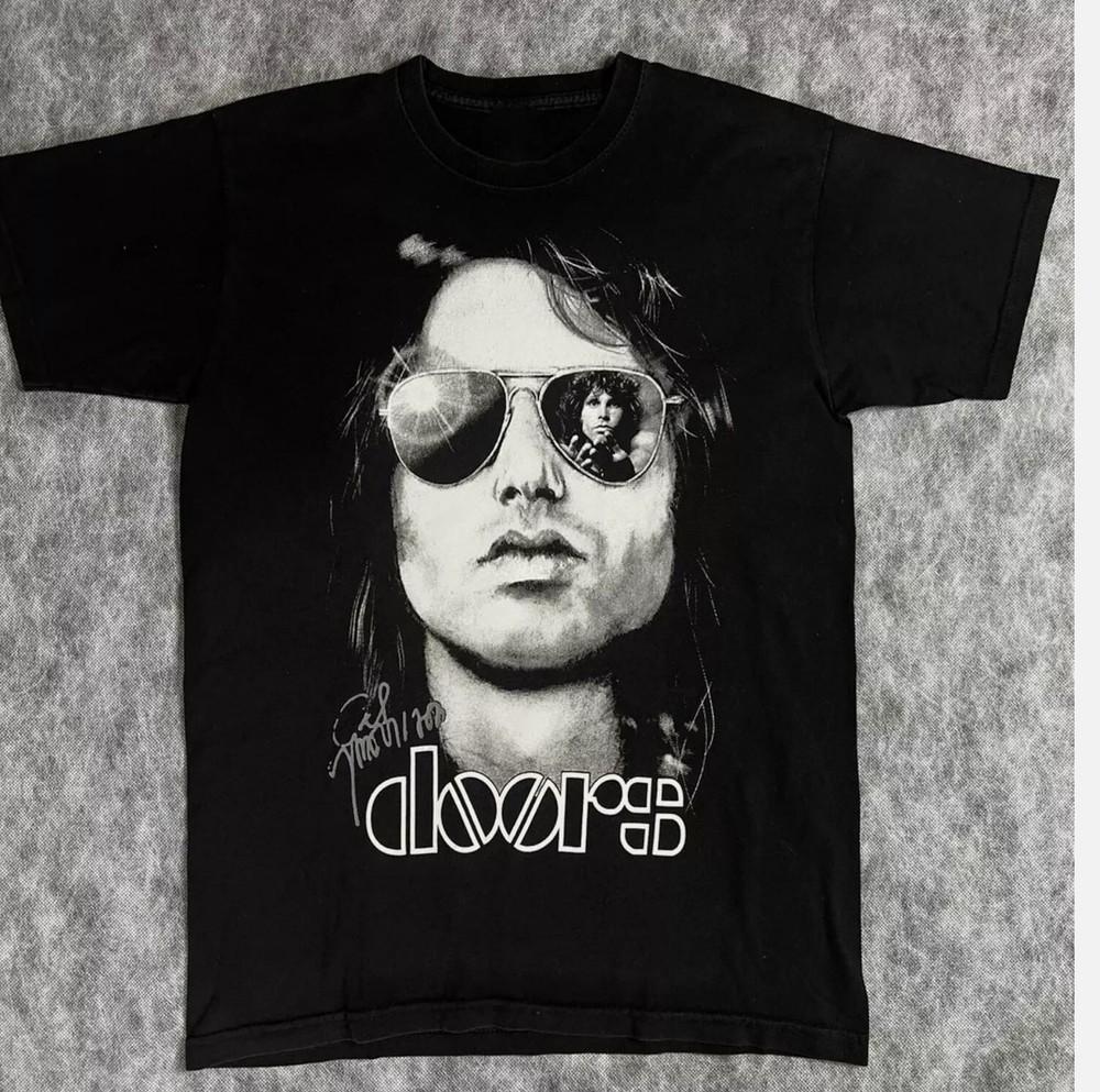 Последний концерт The Doors Футболка Футболка Джима Моррисона Черная Унисекс S-5XL Унисекс Футболка S