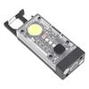 Mini Torcia LED COB Ricaricabile USB Piccola Portatile Tascabile Portachiavi Luce da Lavoro Base Magnetica