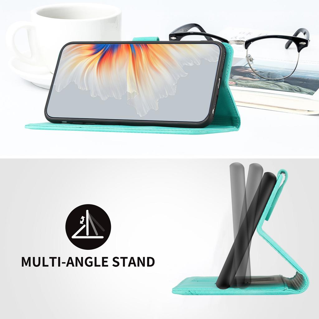 YX0030 For Xiaomi Redmi 13 5G/13 4G Case Smile Imprinted Wallet PU Leather Flip Cover