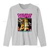 Vintage Carlsbad Caverns National Park Bat Print Casual Outdoor T Shirt Vintage Washed Homme Slightly Comfortable Stylish Soft