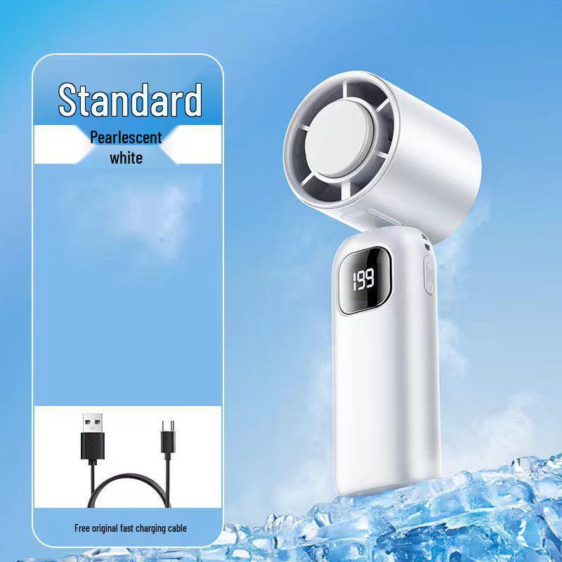 

Mijia-Connected 2026 Handheld Fan: Mini USB Charger, Quiet, Long Battery Life, Portable Cooler 0Ah
