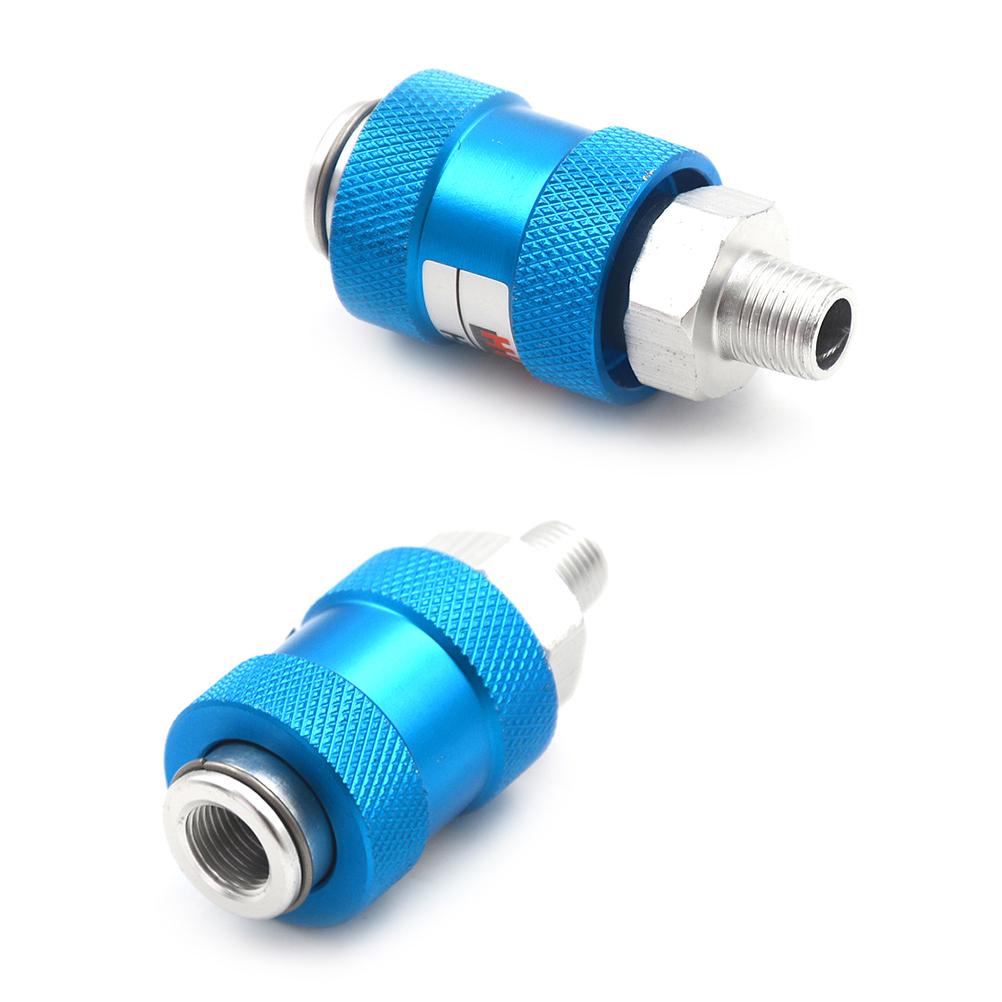 Buy New 1PCS 1/8" BSPT Thread Pneumatic Flow Control Manual Slide Valve