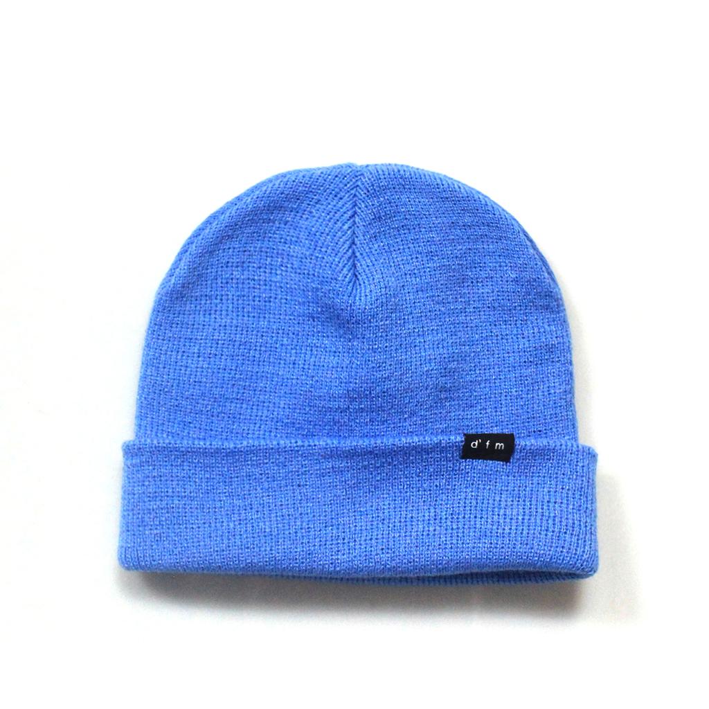 Donpogesmi Dfm Eight Blue Short Beanie