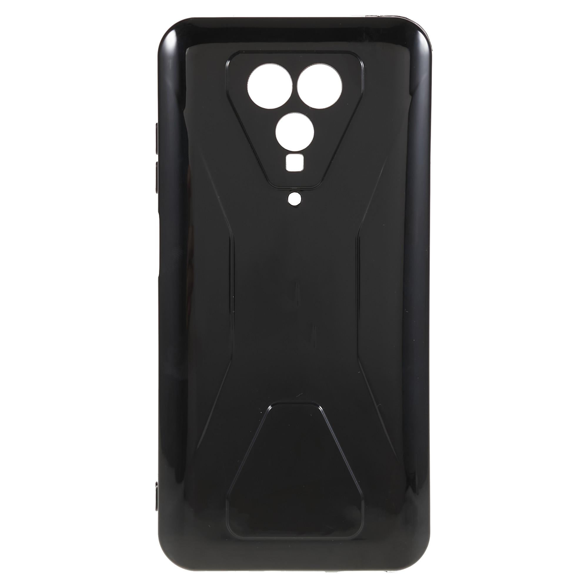 

For Blackview BL5000 5G Anti-Shock Protective Shell Soft TPU Full Camera Lens Protection Phone Case Black