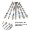 Diamond Sand Electric Manicure Grinding Head Nail Art Manicure Drill Bit AccessoryNO.08