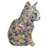 Sitting Cat Puzzle Adult High Difficulty Special-Shaped Puzzle Piggy Bank Wooden Puzzle