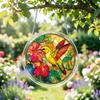 Acrylic Jigsaw Puzzle Suncatcher Colorful Stained Glass Style Sun Catcher DIY