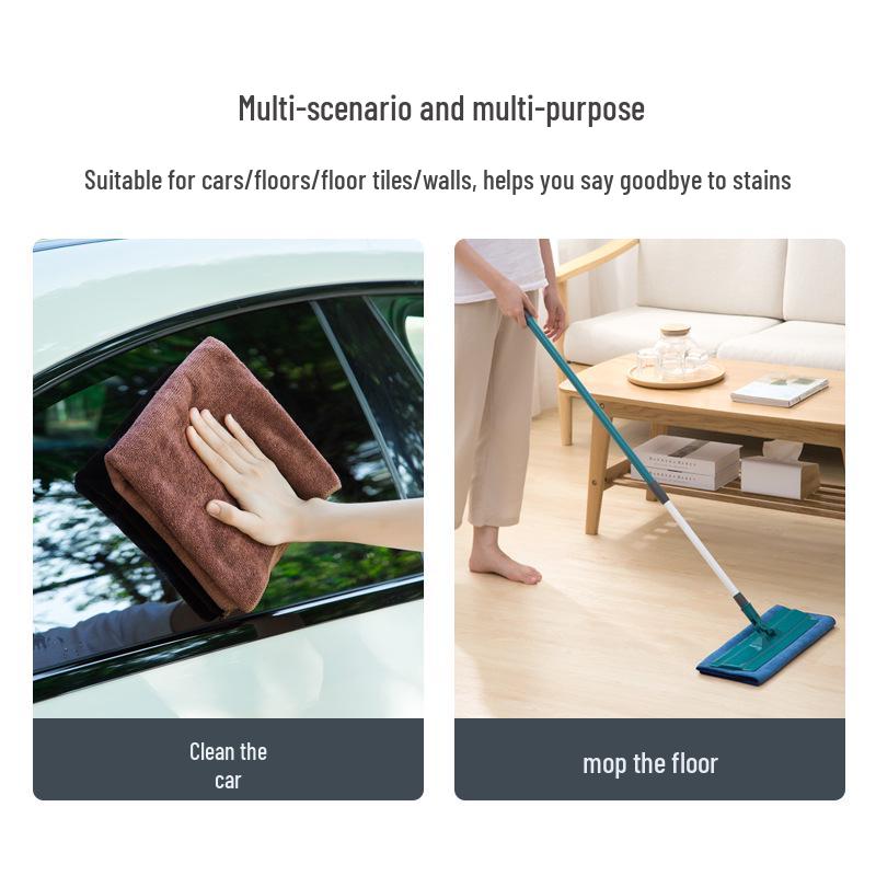 Large Microfiber Car Wash & Floor Cleaning Towel