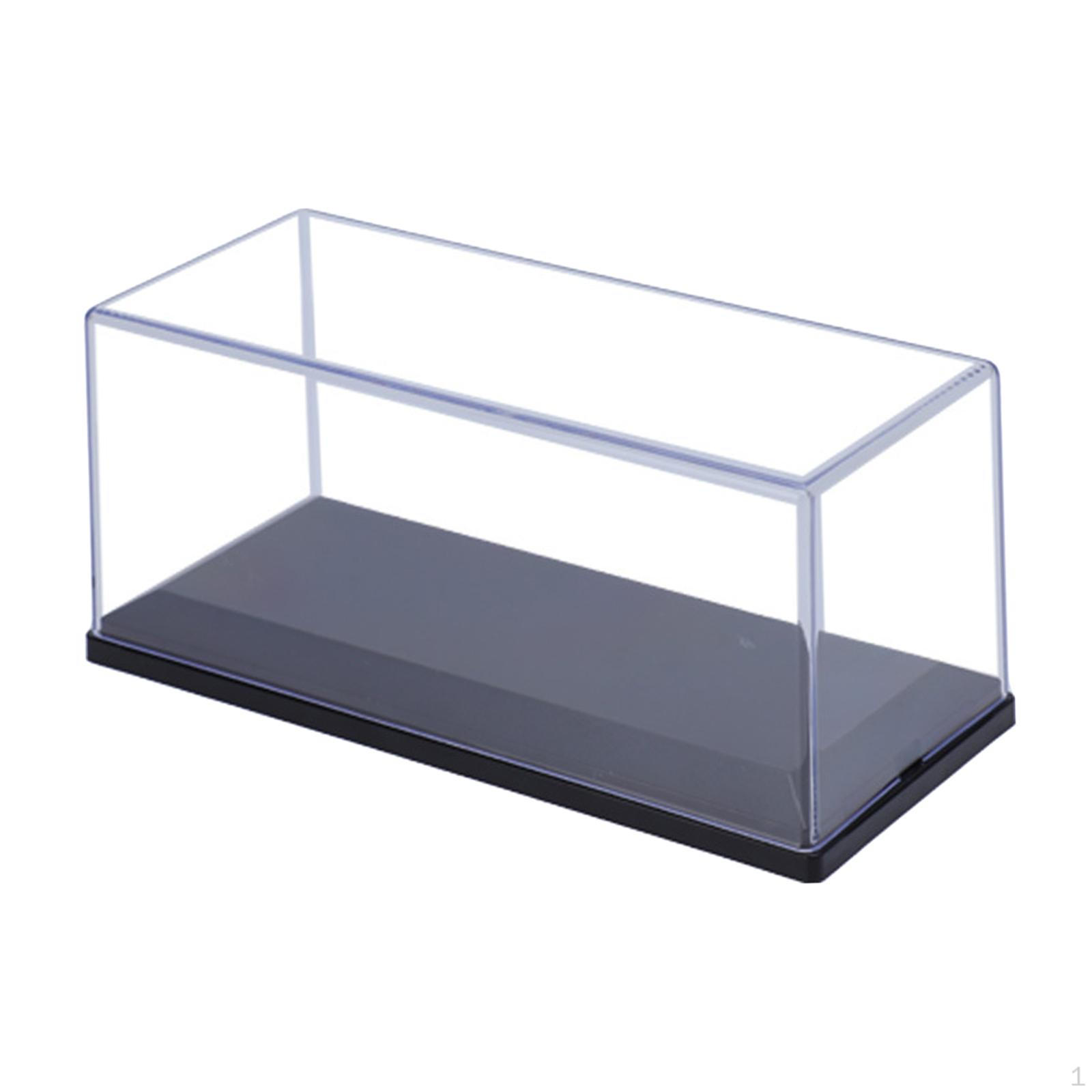 

1/43 Model Car Display Case Toy Storage Organizer Dustproof Versatile Stackable Showcase for