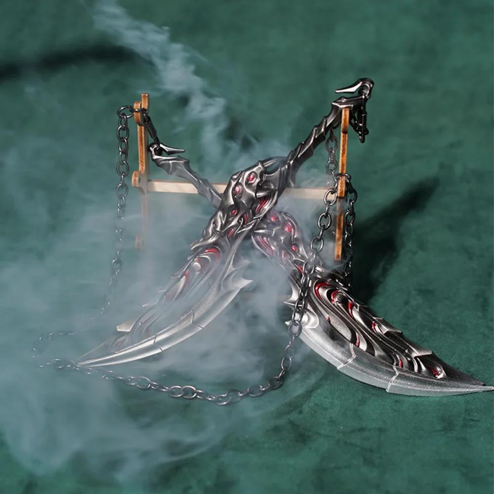 Valorant Weapon Swords of Primordia Kuronami No Yaiba Ninja Kunai Melee Weapon Miniature Metallic Material Samurai Sword Ornaments Presents Playthings
