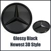 Neu Für Mercedes Benz Für Mercedes Benz A-Klasse W176 2016-2018 A180 A200 A250 Silber Und Schwarz 3D Effekt Stil Frontgrill Stern
