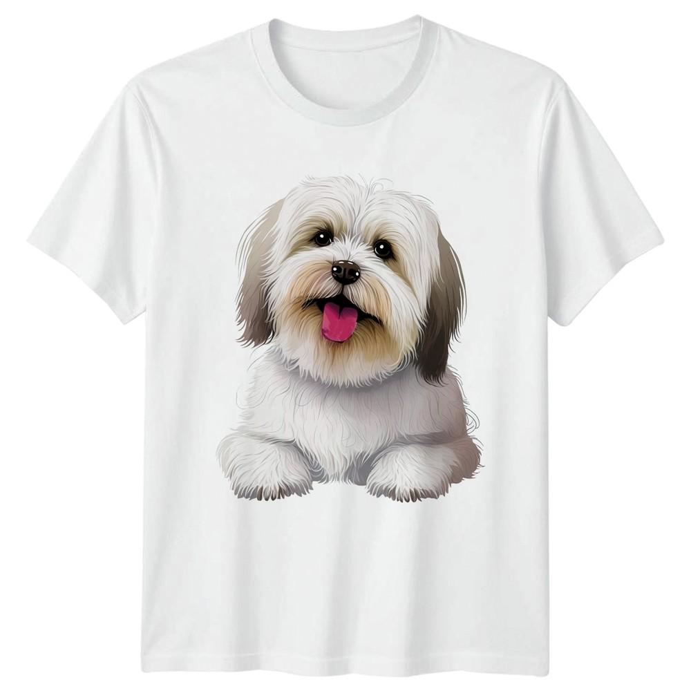 Havanese Dog Animals Graphic Tee Unisexs Unisexs Unisex TShirt Pet Lover S