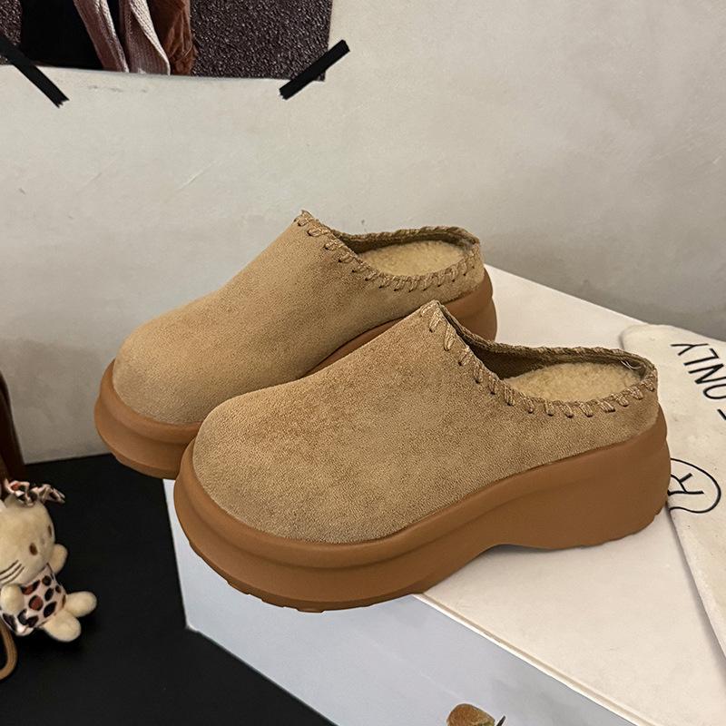 Женская голова легкая и удобная подножка увеличивающая зимние теплые холодные стеганые нескользящие износостойкие домашние хлопковые тапочки 39