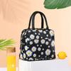 For Men For Student Dinner Container Daisy Lunch Bag Picnic Pouch Thermal Cooler Bag Large Capacity