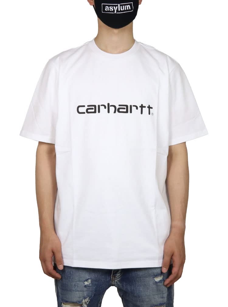 

Carhartt WIP Футболка мужская с коротким рукавом, размер Белый 095, 2XL, (00A) [Код товара]