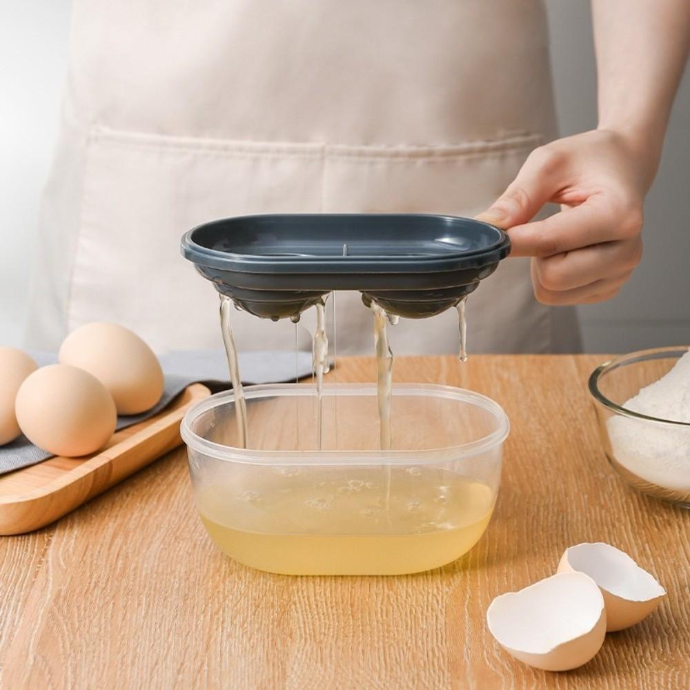 Plastic Egg White Separator Food Grade Egg Filter Professional Yolk Separator  Food Preparation