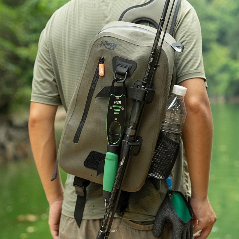 Large Capacity Lure Fishing Bags Waterproof Fishing Chest Bag Fishing Shoulder Bag  Outdoor Sports