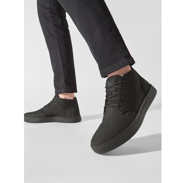 Ботинки Timberland Davis Square F/L Chukka, черные, TB0A1T160011