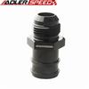 ADLERSPEED -12 AN AN12 Male To 1" Hose Barb Straight Fuel Hose Fitting Adapter Black