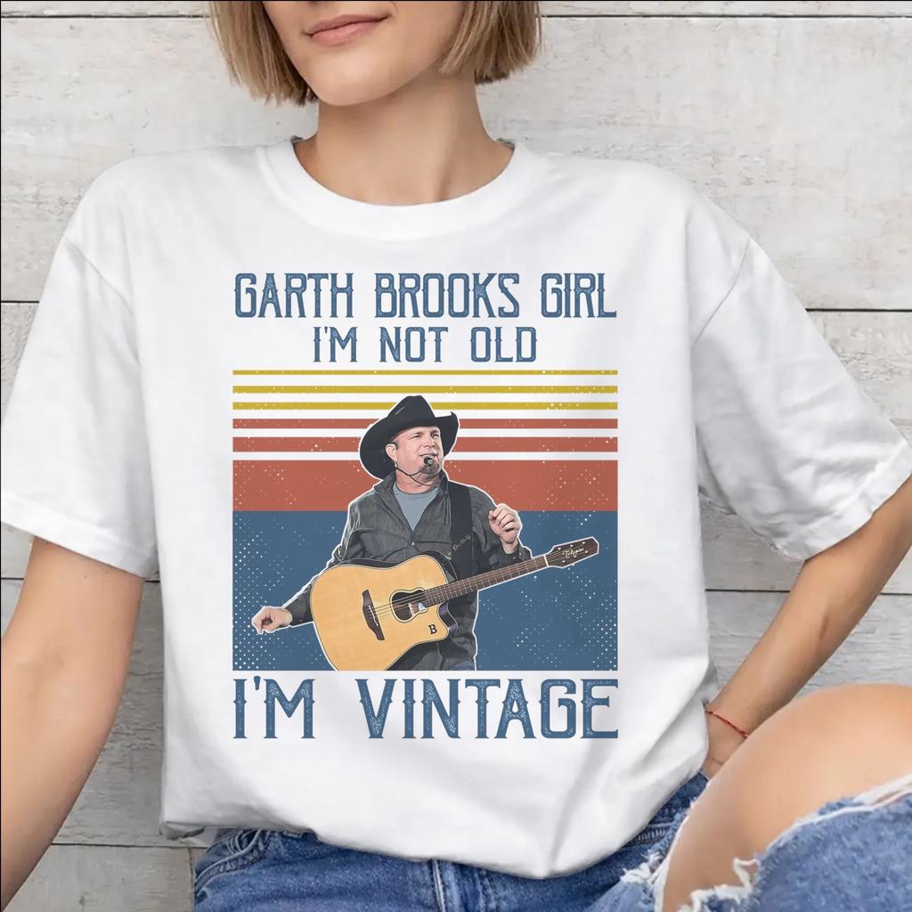 Garth Brooks Tour 2026 Printed T Shirt Unisex WoUnisex 100 Cotton Tee Shirt Clothes