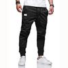 Commerce extérieur quatre saisons pantalon droit hommes décontracté sport coton taille européenne cordon de serrage sac fourre-tout salopette