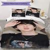 Elegant Jin White Shirt Bedding 1 Duvet Cover 2 Pillowcase Without Core Without Core Bedding Set Soft And Comfortable