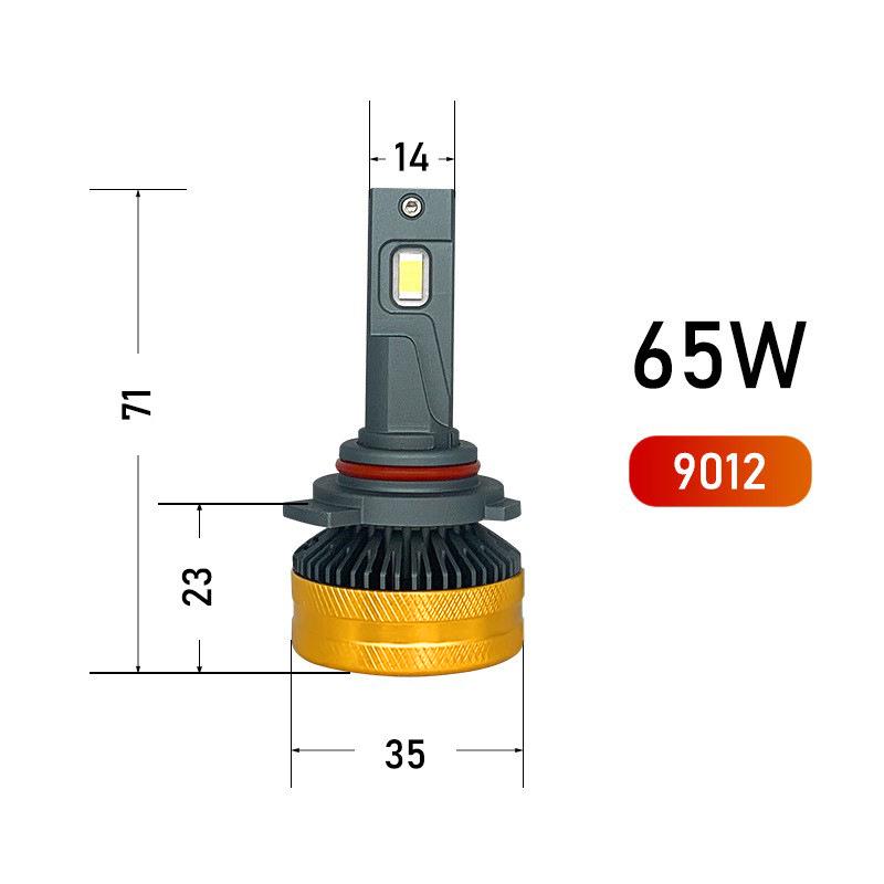 Universal Car LED Headlight Bulbs, 12V/24V, Super Bright H4 High/Low Beam, H7/H11