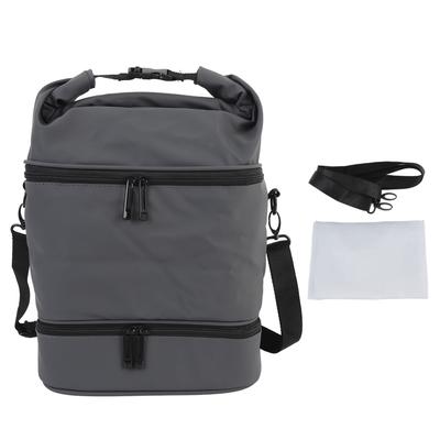 Nail Polish Organizer Case Holds 30 Bottles of Nail Gel Portable Nail Polish Bag Travel Case with Sh