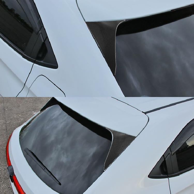Onami Honda Vezel Rear Hatch Side Pillar Side Mould Compatible with the New Honda Vezel RV Set Garnish, Dress-Up Series, ABS, 2-Piece [Carbon-Look/B]