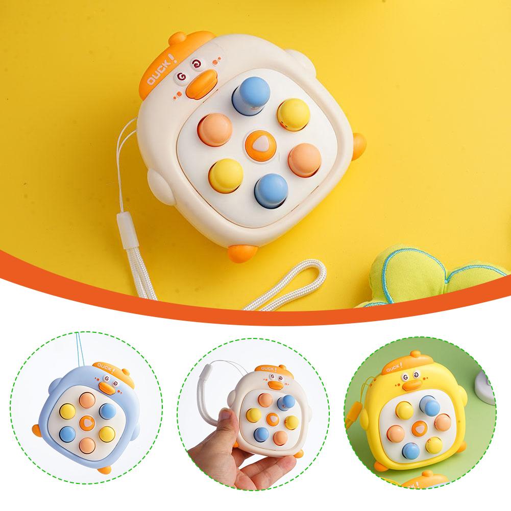 Cute Duck Cute Ground Mouse Whack A Mole Duckling Squirrel Mini Relief Child Stress Interactive I6M5