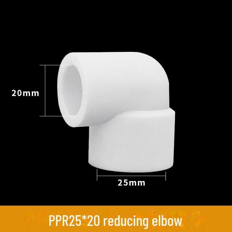 Brand Style Thickened PPR Pipe Fittings: Hot Melt PPR Equal Diameter Elbow, Direct Reducing Tee, 4 Points, 6 Points, 1 Inch.