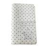 Dotted Pattern Notebook With Dotted Binder Cover And 45 Unlined Sheets For Daily Scheduling Note Taking And Doodling