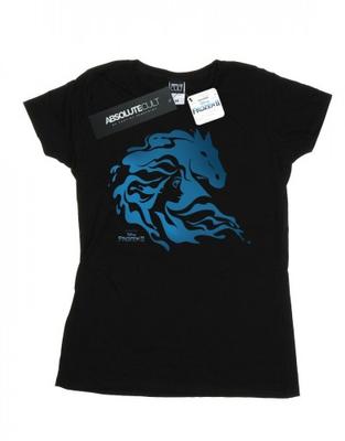 Womens/Ladies Frozen 2 Nokk Silhouette Cotton T-Shirt