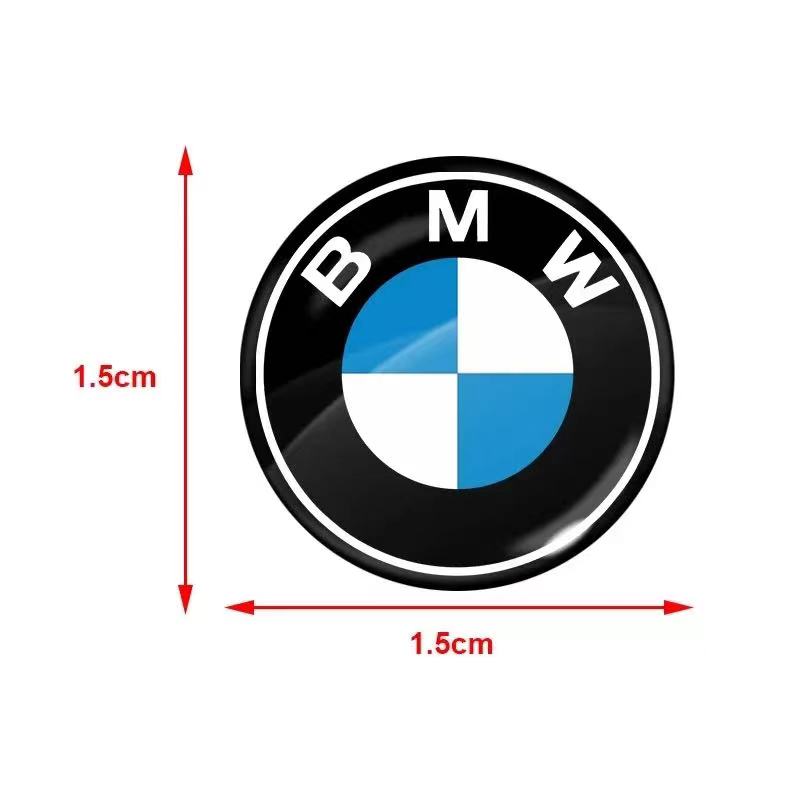 2/4/6pcs Car Door Lock Keyhole Protection Stickers Emblem For BMW 1 3 5 Series X1 X4 X5 X7 G20 G38 F20 F39 F48 E46 E60 E36 E39