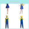 Fantasia de Cosplay de Halloween Para Crianças e Adultos Roupa do Super Mario em Várias Cores