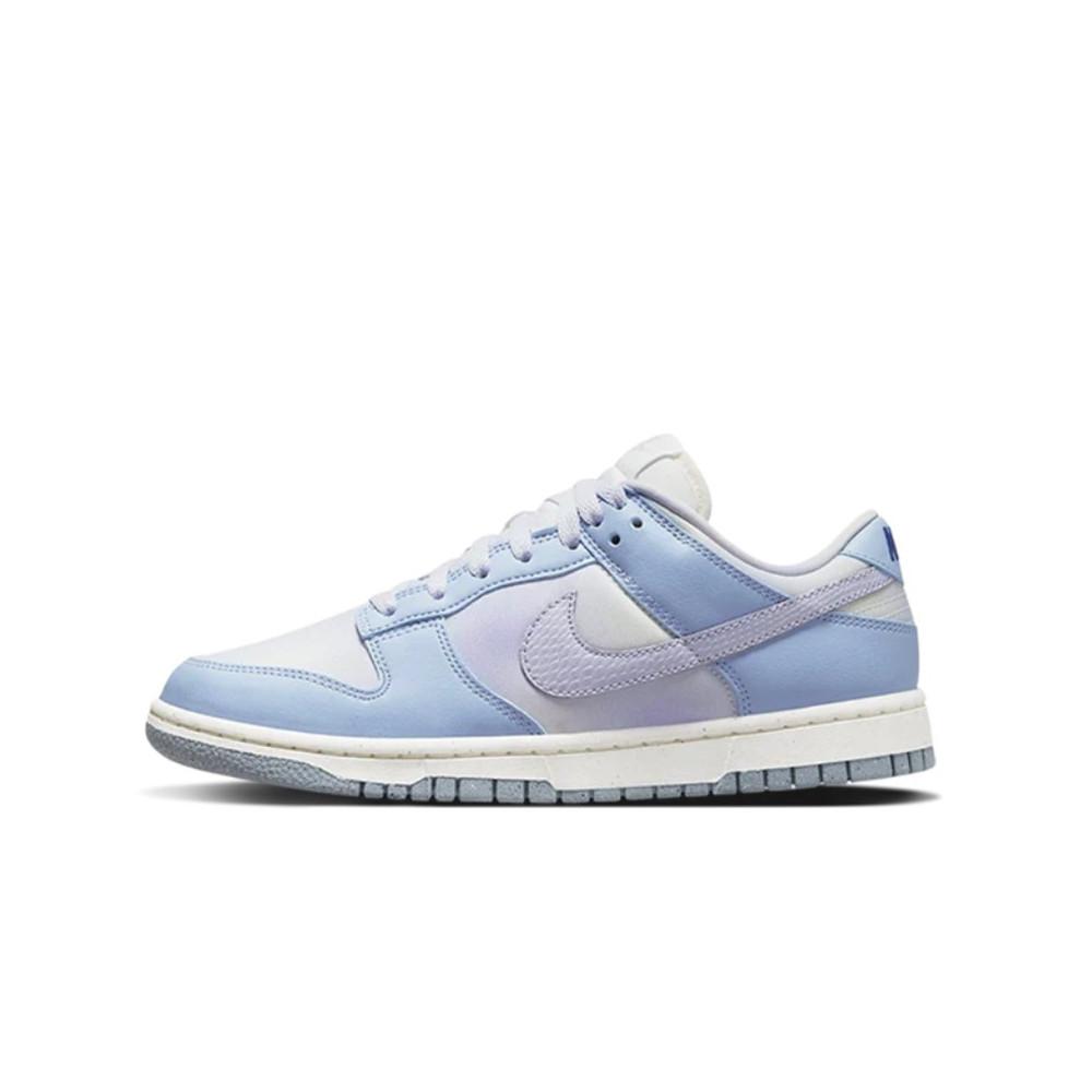 Nike Dunk Low White Blue Airbrush