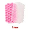Honeycomb Ice Cube Trays with Lid Silicone Ice Cube Tray 37 Grids Reusable Ice Molds Ice Cube Mould for Coffee Whiskey Cocktails