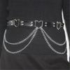 Unique Waist Chain Cowgirl Studded Belt for Women Proms Stage and Club Party