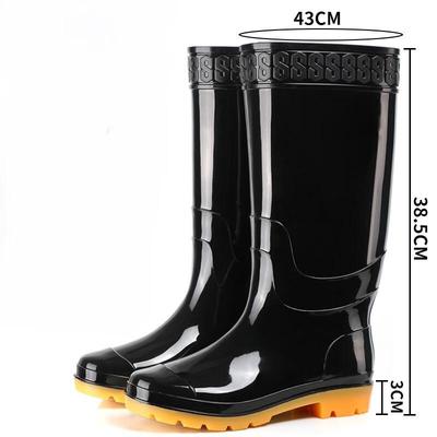 DAXTE Herren High-Top Wasserdichte Gummistiefel