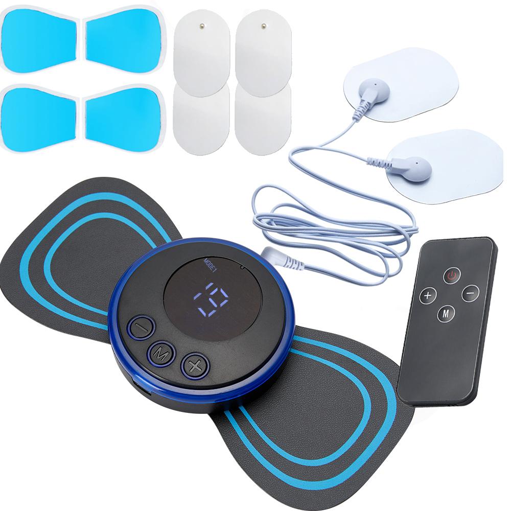 EMS Massageador Electric Pulse Neck Massager Body Massage Patch Neck Back Leg Muscle Stimulator Portable Relief Pain Relax Tools